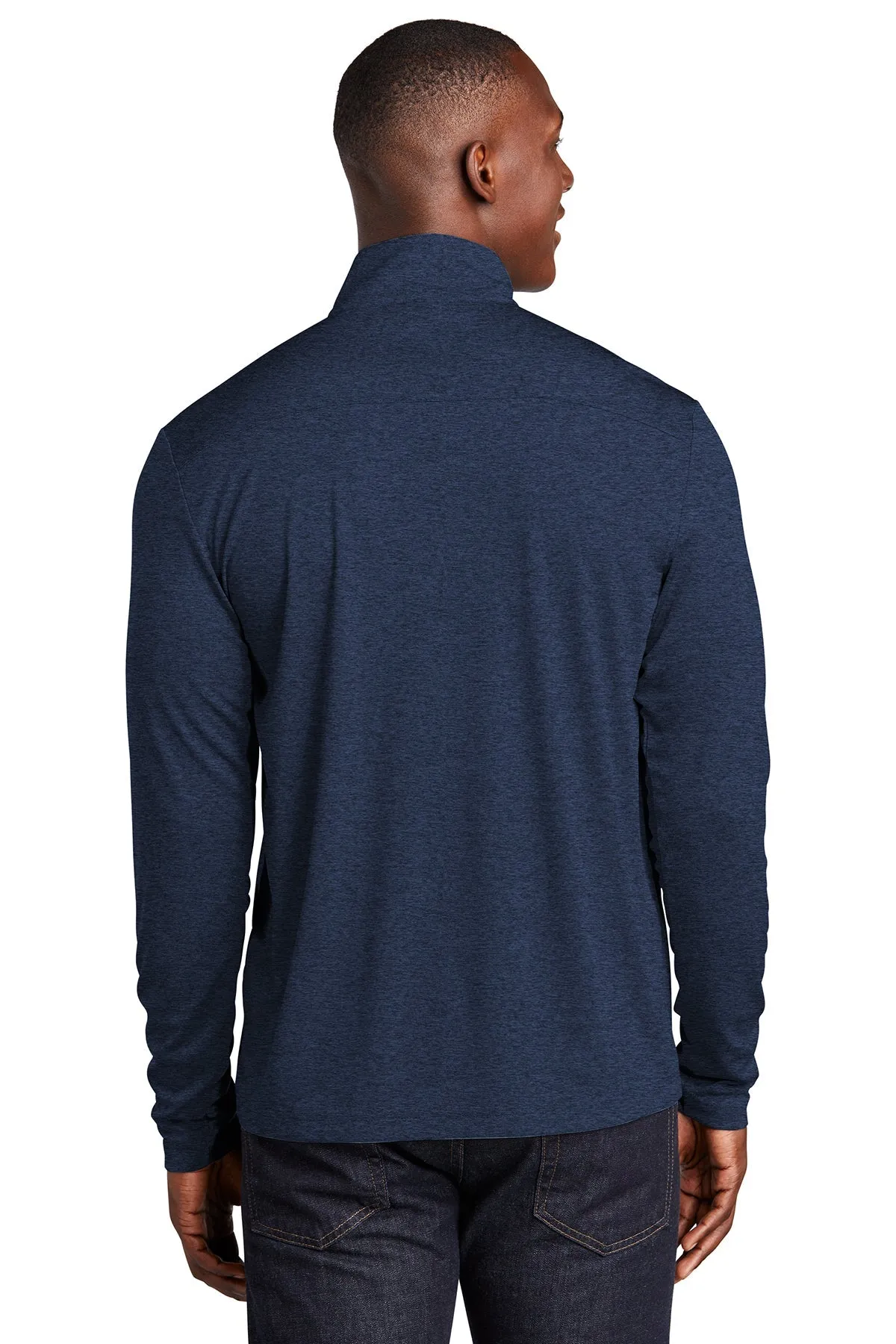 Sport-Tek Endeavor Customized 1/4-Zip Pullovers, Dark Royal Heather