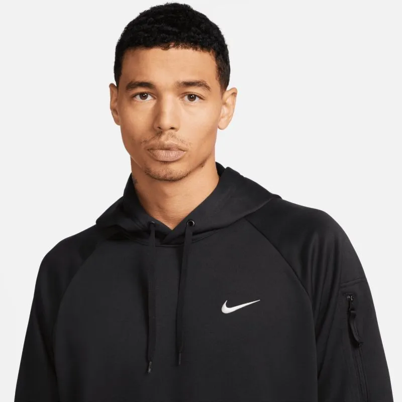 Stay Warm and Move Freely: Nike Therma-FIT Men's Black Sweatshirt