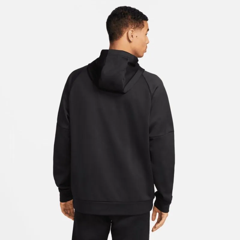 Stay Warm and Move Freely: Nike Therma-FIT Men's Black Sweatshirt