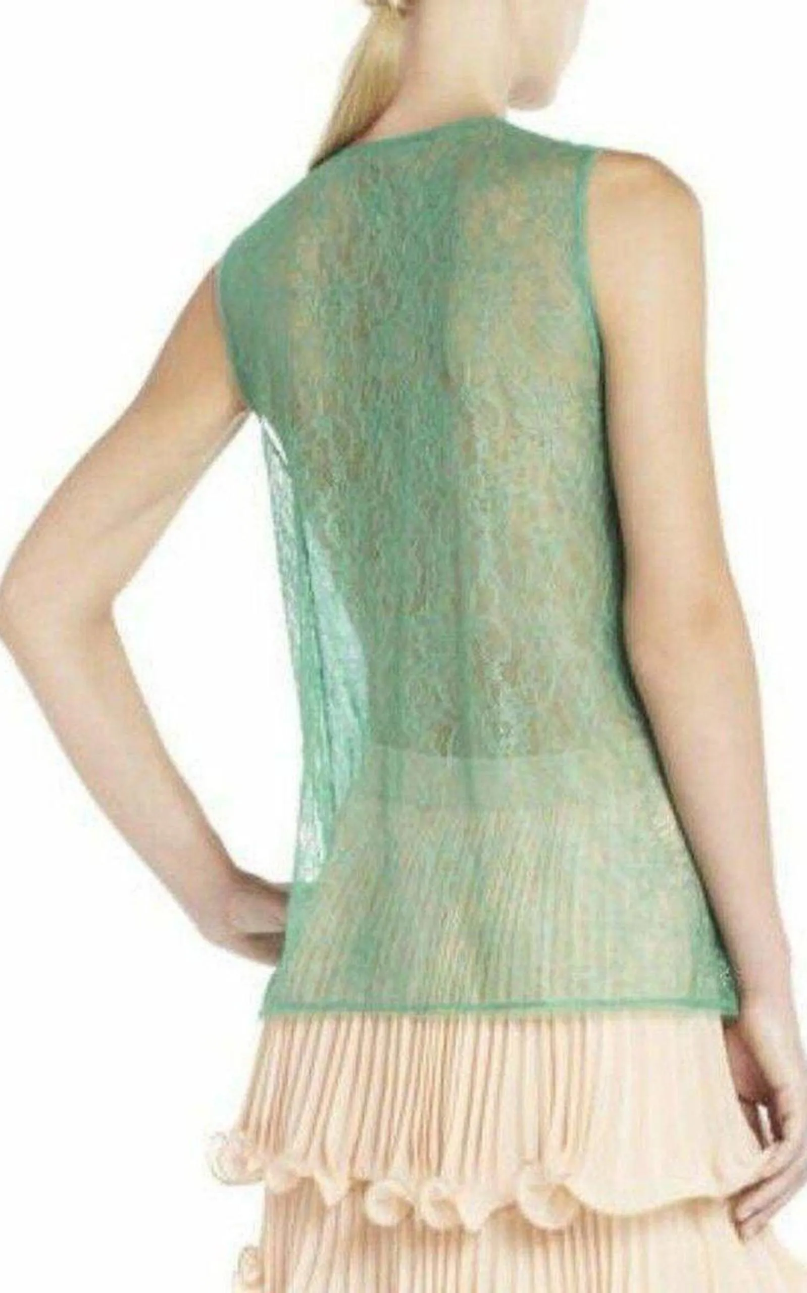 Steacy Sheer Lace Top