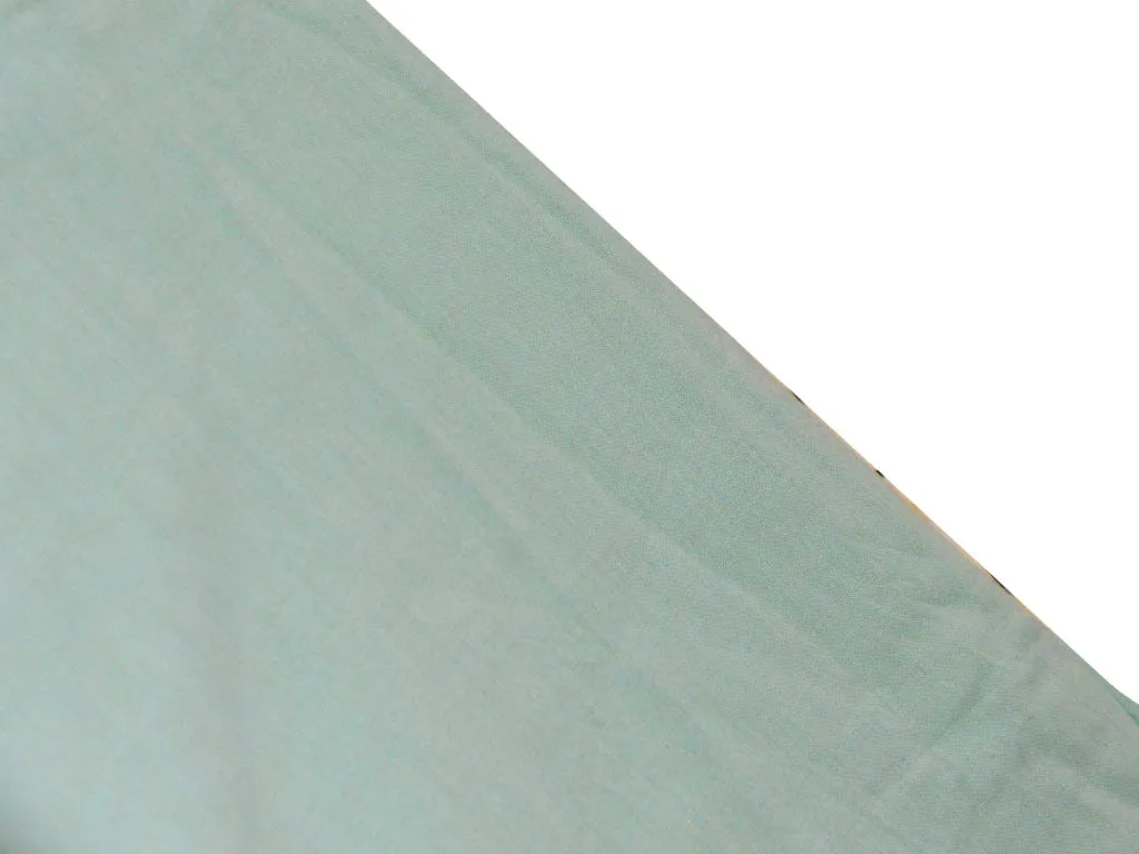 Teal Green Plain Cotton Voile Fabric (Wholesale)