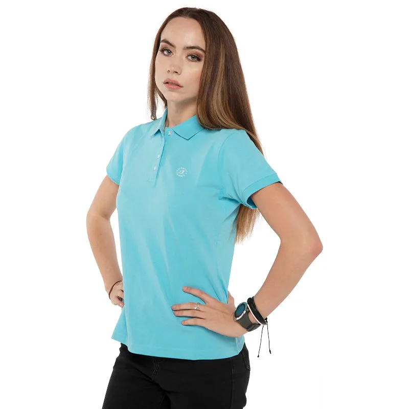 The Elegant Polo in Turquoise