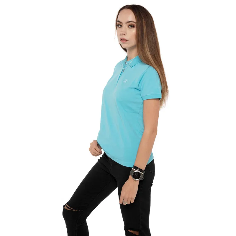 The Elegant Polo in Turquoise