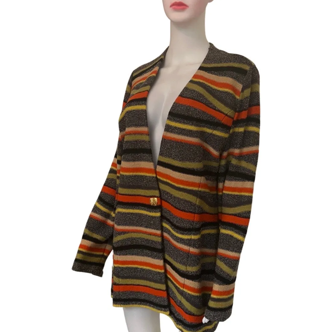 Vintage 1990s Steve Fabrikant for Bergdorf Wool Cardigan