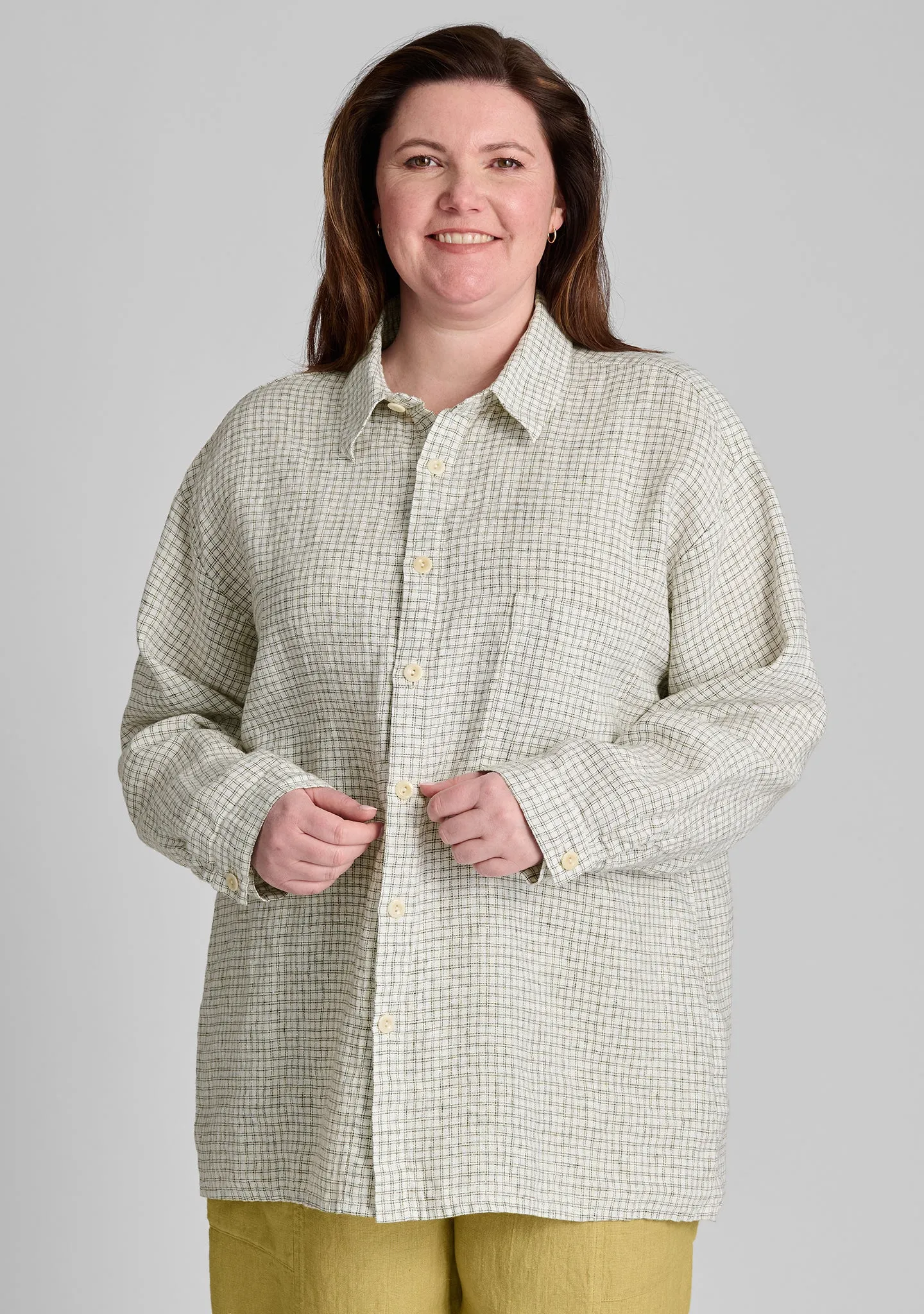 Whole Shirt - Linen Button Down Shirt